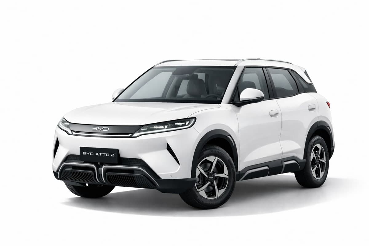 BYD Atto 2 màu trắng ski white