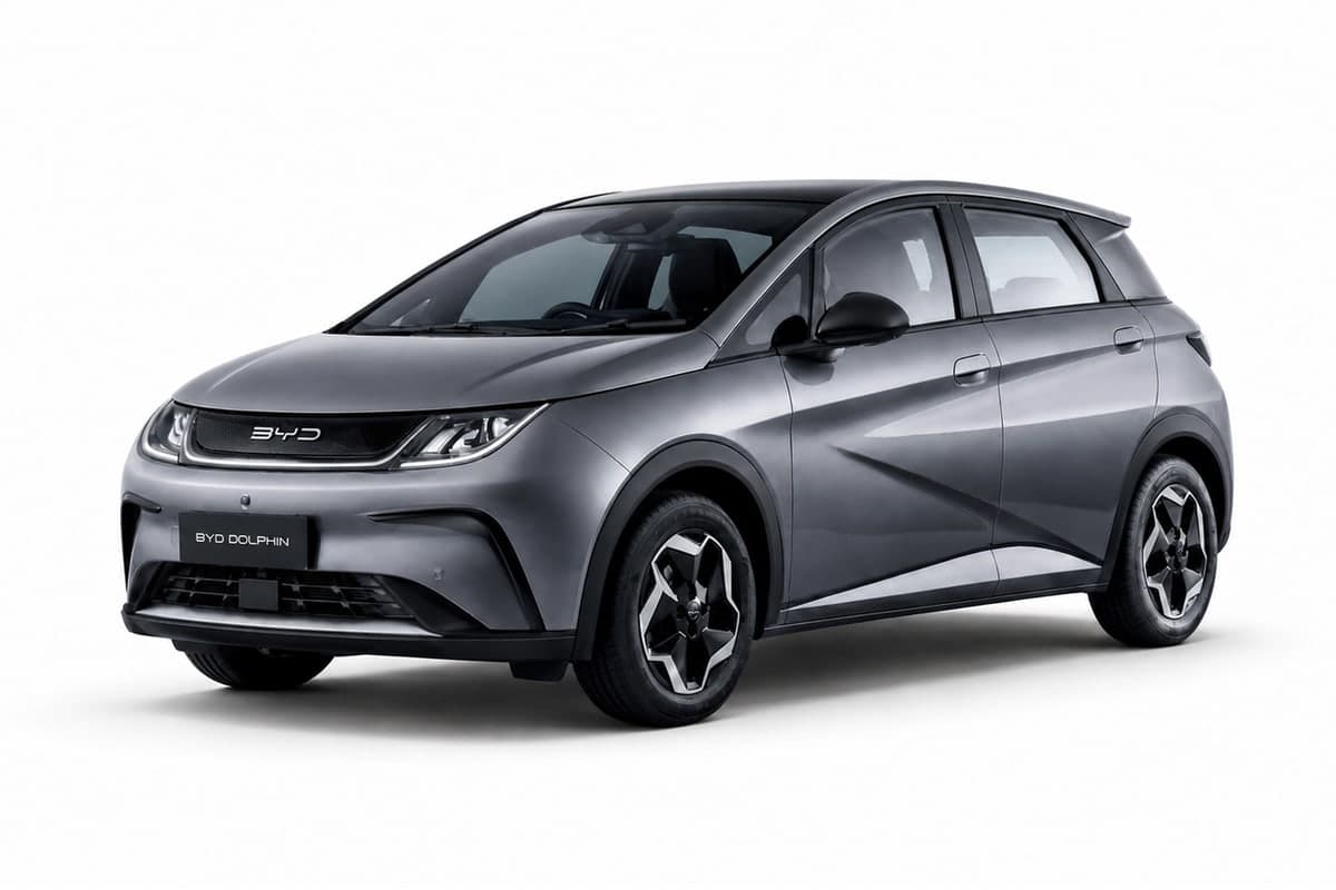 BYD Dolphin màu xám