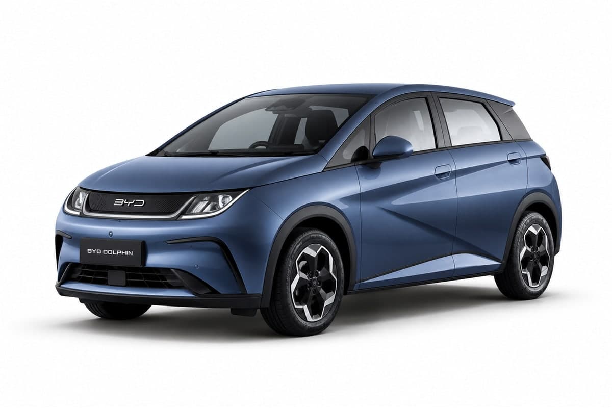 BYD Dolphin màu xanh dương