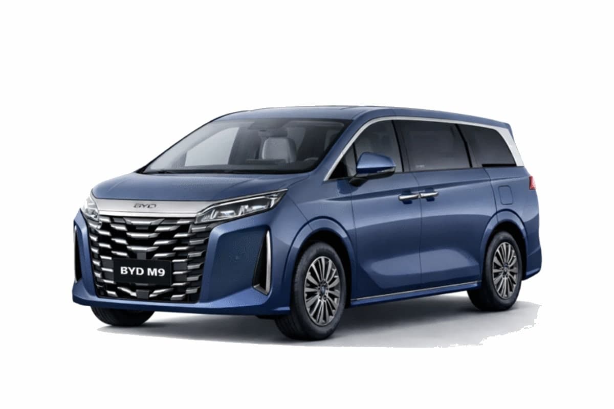 BYD M9 màu xanh
