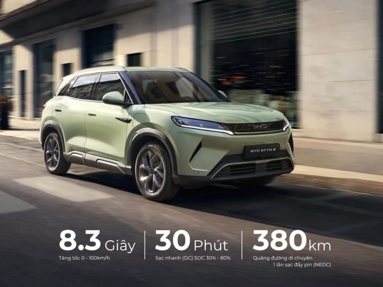 BYD Atto 2 – SUV điện đô thị nhỏ gọn