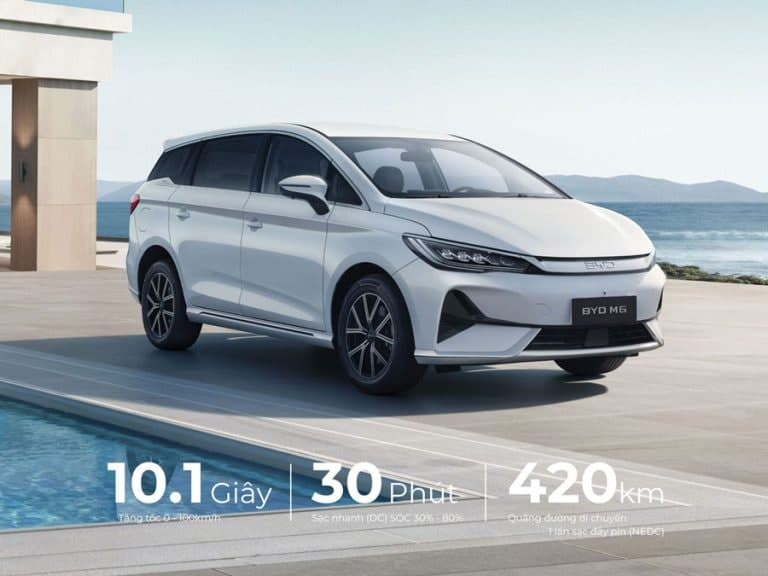 BYD M6 – MPV điện 7 chỗ cho gia đình