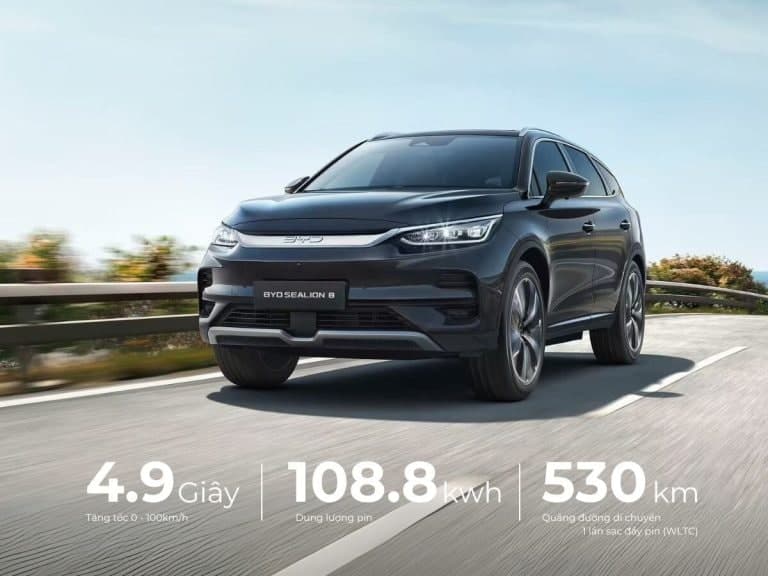 BYD Sealion 8 – SUV thuần điện 7 chỗ cỡ lớn